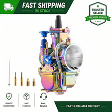 PWK28 28MM Flat Slide Carburetor for 2T 4T Stroke 75cc To 125cc Engine  picture