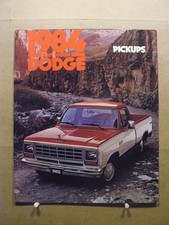 1984 Dodge Ram Pickup Truck Sales Brochure D150 D350 Uline Crew Cab Dyna-Trac picture