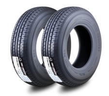 2 Trailer Tires ST205/75R14 Premium FREE COUNTRY 8 Ply LR D 105M w/Scuff Guard picture