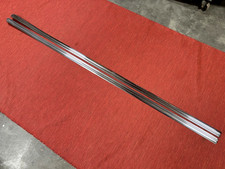 NOS 1941 Oldsmobile  stainless rocker trim molding, L/R pair ,66.68 series ? picture
