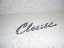 1965 AMC Ramber Classic Script Emblem PN 3530868 ( 65 American Motors ) picture