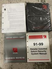 1991 1992 1993 1994 1995 1996 1997 1998 SATURN Parts Catalog Manual OEM Set  picture