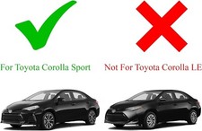 For 2017-2019 Toyota Corolla XLE XSE Bi-LED Headlights Headlamp Black Left+Right picture