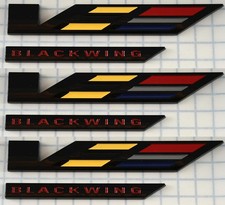 3Pcs V-Blackwing Emblems 3D Car Badge V Logo Replacement for 2020-2025 CT4 CT5 8 picture