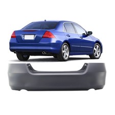 Bumper Cover For 2006-2007 Honda Accord Sedan Hybrid HO1100233 Rear Primed picture