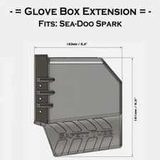 SeaDoo Spark Storage Box Upgrade (Fits 2014-2023 SeaDoo Spark / Spark Trixx) picture