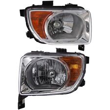 Headlight Assembly Set For 2003-2006 Honda Element Left and Right With Bulb picture