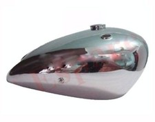 New Imperial 1936 Model 100 350cc Chrome Fuel Petrol Tank With Cap & Tap S2u picture
