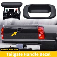 New Tailgate Handle w/ Bezel Clips Fit 1999-2007 Chevy Silverado GMC Sierra picture
