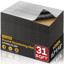 VOISEN Sound Deading Material for Cars,197 mil(5mm) 31 sqft Sound Deadening picture