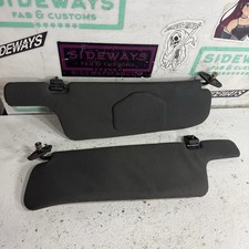 90-96 Nissan 300zx Interior Sun Visors Pair Left Right Z32 Black picture