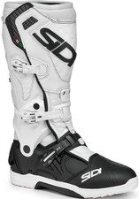 Sidi Crossair Mens MX Offroad Boots Black/White picture
