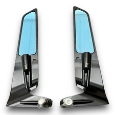 Rizoma Stealth Naked Winglet Mirrors Pair Black BSN010B Ducati XDiavel Universal picture
