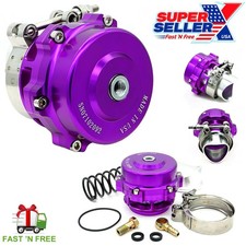 BV50 Style Blow off Valve BOV 50mm V-Band PURPLE Fits Tial Springs - FAST SHIP picture