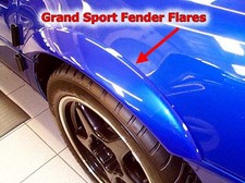 1984-1996 C4 Grand Sport Corvette Reproduction Rear Fender Flares - Ships FREE picture