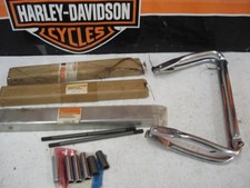 Vintage HARLEY DAVIDSON Panhead Shovelhead NOS OEM PARTIAL LUGGAGE RACK ASSEMBLY picture