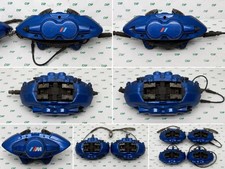 ✅ 14-20 OEM BMW F22 F23 M235i M240i Front Rear Brake Calipers Brembo SET Blue picture