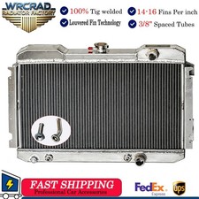 CU943 Aluminum 3ROWS Radiator Fits 1983-1986 1985 Nissan 720 L4 2.0L 2.4L AT/MT picture