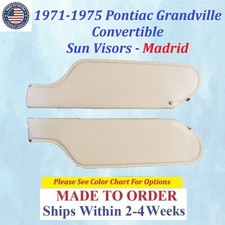 New 1971-1975 Pontiac Grandville Convertible (PAIR) SUNVISORS #PON-SVR-420 picture