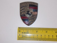 Vintage 1960s 1970s Porsche 901 559 210 20 Car Vehicle Hood Crest Emblem Badge picture