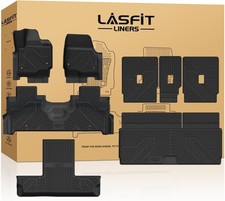 LASFIT Floor Mats Cargo Liner for 2025-2027 Ford Expedition 7 Seat TPE 5PC Set picture