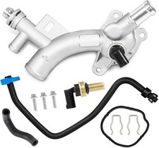 Upgrade Engine Coolant Water Outlet Housing Fit Chevy Cruze Sonic Trax Encore picture