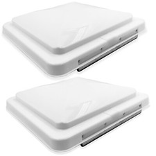 2Pcs White 14