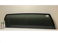 Fits 99-06 GMC Sierra C&K models Stationary Back Glass Heated Dark Tinted + Glue picture