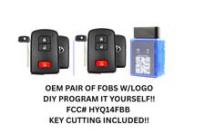 MINT PAIR OF OEM DIY KIT FOR HYQ14FBB 2021-23 TACOMA 4RUNNER PROGRAM YOURSELF picture