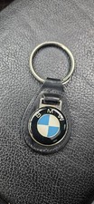 1980s BMW Fine Leather Key Fob picture