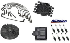 OEM Tune Up Set Cap Rotor Coil & Plug Wires For 1996-2002 Chevy GMC 5.0L 5.7L V8 picture