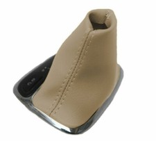 Fits 2001-2009 Mercedes Benz Class PVC Leather Automatic Shift Boot Cover Beige picture