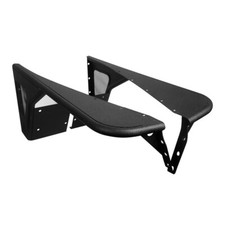 Fit 1997-2006 Jeep Wrangler TJ Front Flat Wheel Fender Flare Muddy Guard Armor picture
