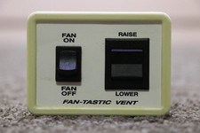 USED RV/MOTORHOME FAN-TASTIC VENT SWITCH PANEL picture
