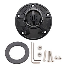 CNC Keyless Fuel Gas Cap For Yamaha YZF-R1 YZF-R6 2000-2025 YZF-R3 2015-2025 picture