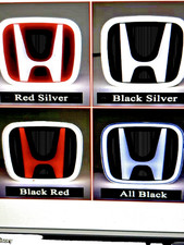 Led Honda Accord Emblem Set Front And Rear  Also  Japanese Accord Badge 2018-22 picture