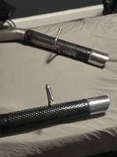 94-98 Saleen Mustang S351 Machine Gun Tailpipes Missing Mufflers picture