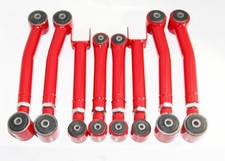RED Adj.Control Arm SET 8 Pieces Fit Jeep 93-98 Grand Cherokee 97-06 wrangler TJ picture