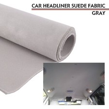 Gray Suede Headliner Fabric For Chevrolet Avalanche Colorado C1500～3500 60