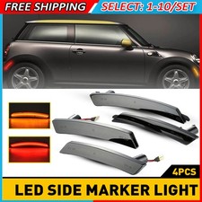 4-40x For Mini Cooper R56 R55 R58 R57 R59 Front Rear LED Side Marker Light Lamp picture
