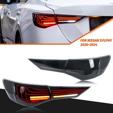 Smoked LED Tail Lights For 8th Gen 2020-25 Nissan Sentra Sequential Animation picture
