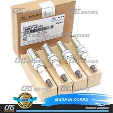 ⭐GENUINE⭐ Spark Plugs 4PCS for 2017-2024 Kia Forte Seltos Soul 2.0L 1886709095 picture