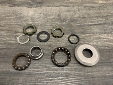 Yamaha XVS650 XVS1100 VSTAR Lower Fork Holder Steering Stem Hardware Bearing Nut picture