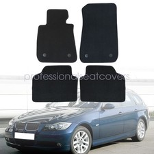 For 2006-2011 BMW E90 E91 3-Series Front & Rear Floor Mats Carpet Replacement picture