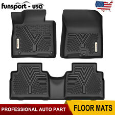 Car Floor Mats for 2021-2023 Hyundai Santa Fe 5 Seat TPE 3D Liners All Weathers picture