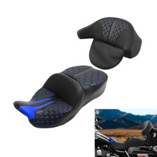 Driver & Passenger Seat Backrest Pad Fit For Harley Electra Street Glide 2009-13 picture