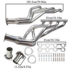 201 Stainless Steel Headers for 1964-1970 Ford Mustang SB 260/289/302/351W picture