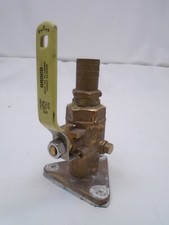 GROCO FBV-1000 BRONZE FLANGED BALL VALVE / SEACOCK WITH 1