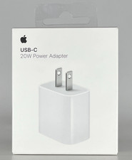 Genuine Apple 20W USB-C Power Adapter Wall Charger - White picture