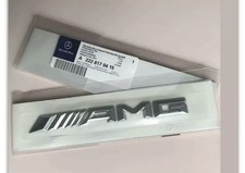 Genuine Mercedes Benz AMG Rear Boot Badge Emblem C E A S Class SLK NEW picture